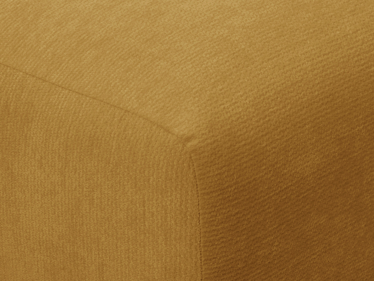 Canapé droit convertible MINORQUE ouverture express tissu  chenille