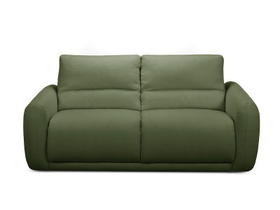 Canapé droit convertible MINORQUE ouverture express tissu chenille