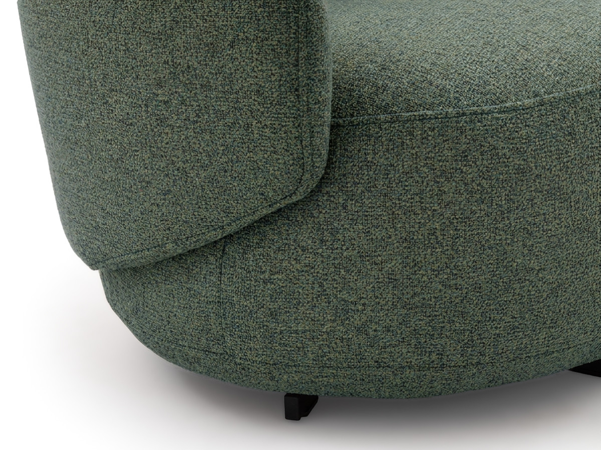 Draaifauteuil LEXIE van gemêleerde stof