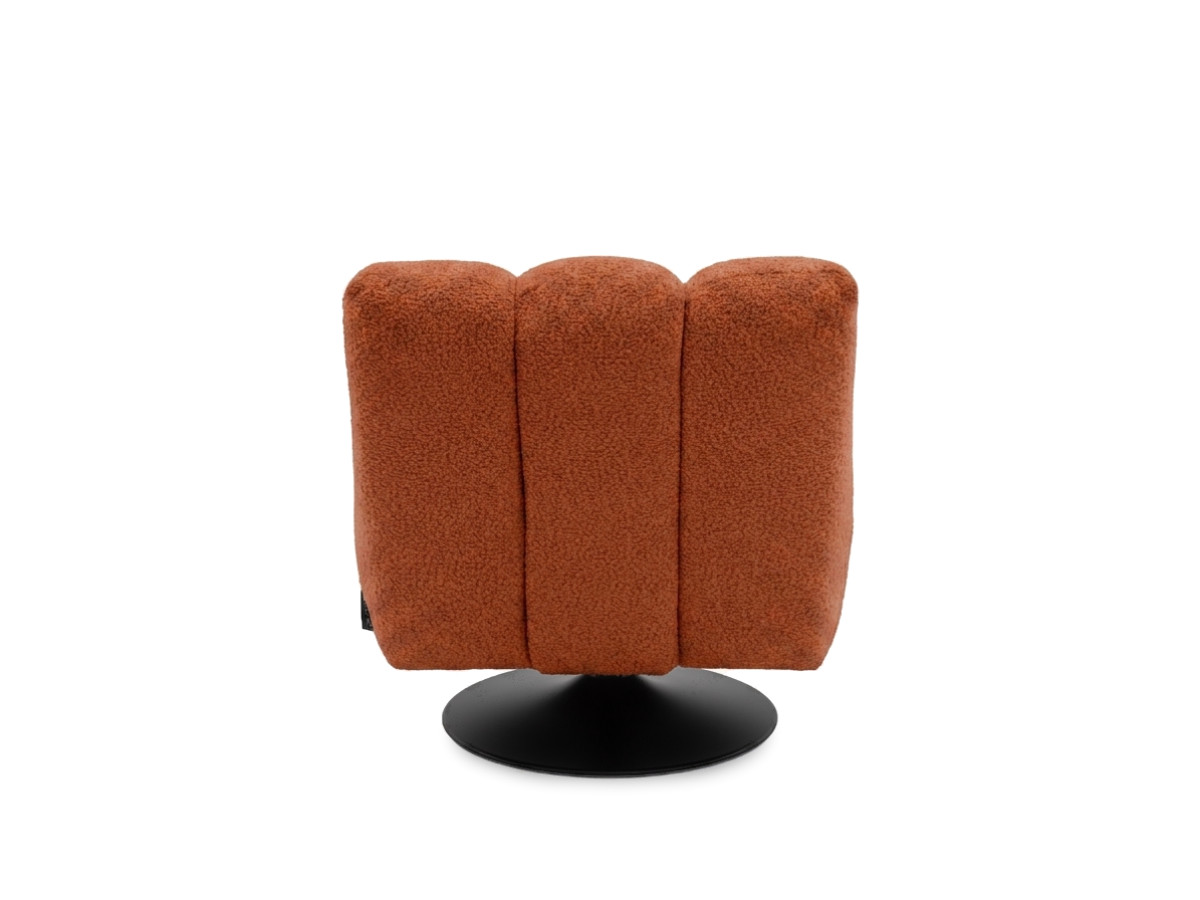 Draaifauteuil JANISSAIRE van boucléstof