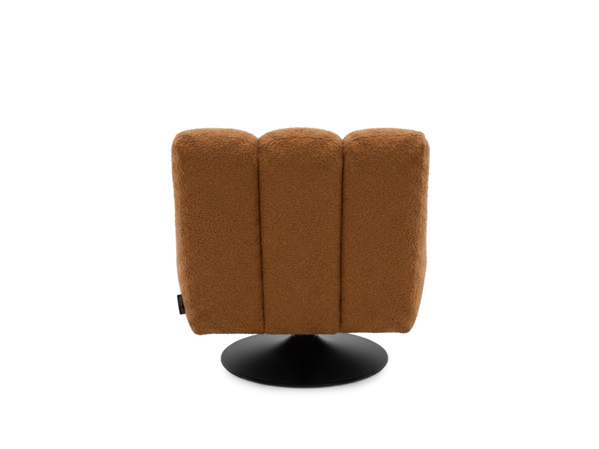 Draaifauteuil JANISSAIRE van boucléstof
