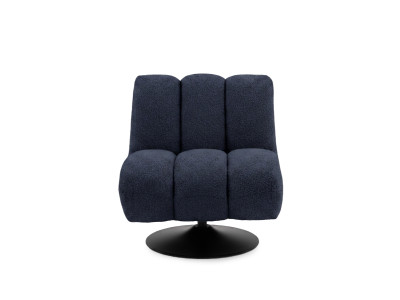 Fauteuil pivotant JANISSAIRE tissu bouclette