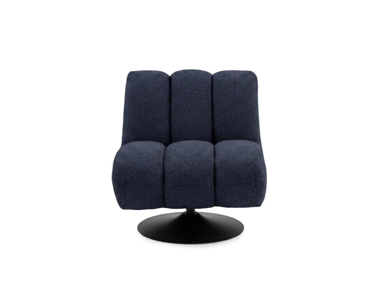 Draaifauteuil JANISSAIRE van boucléstof