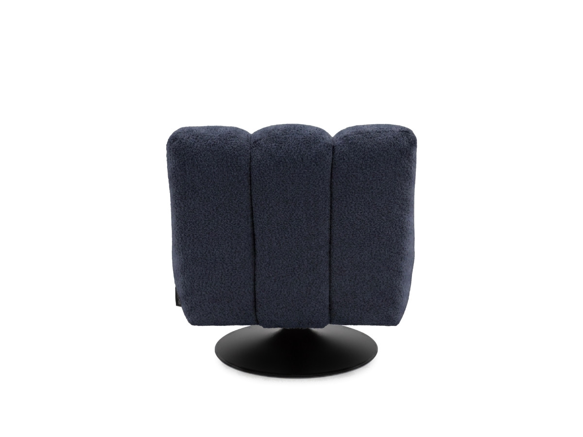 Draaifauteuil JANISSAIRE van boucléstof