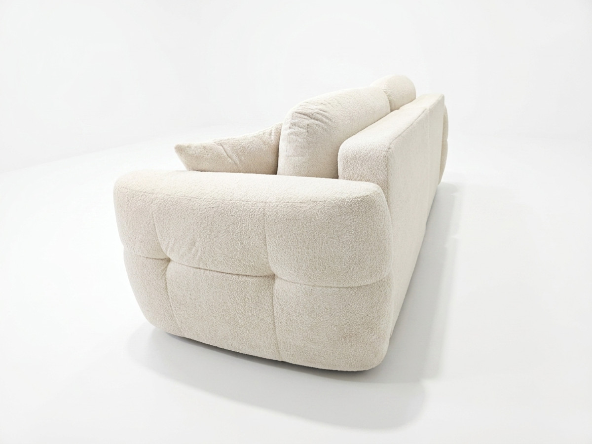 Canapé d'angle réversible MADISON tissu texturé