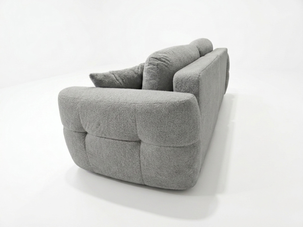 Canapé d'angle réversible MADISON tissu texturé