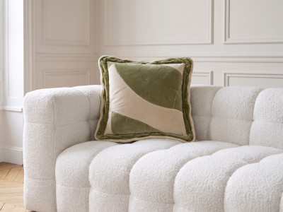 Coussin velours GLASGOW