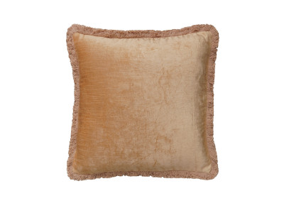 Coussin velours à franges LANARK