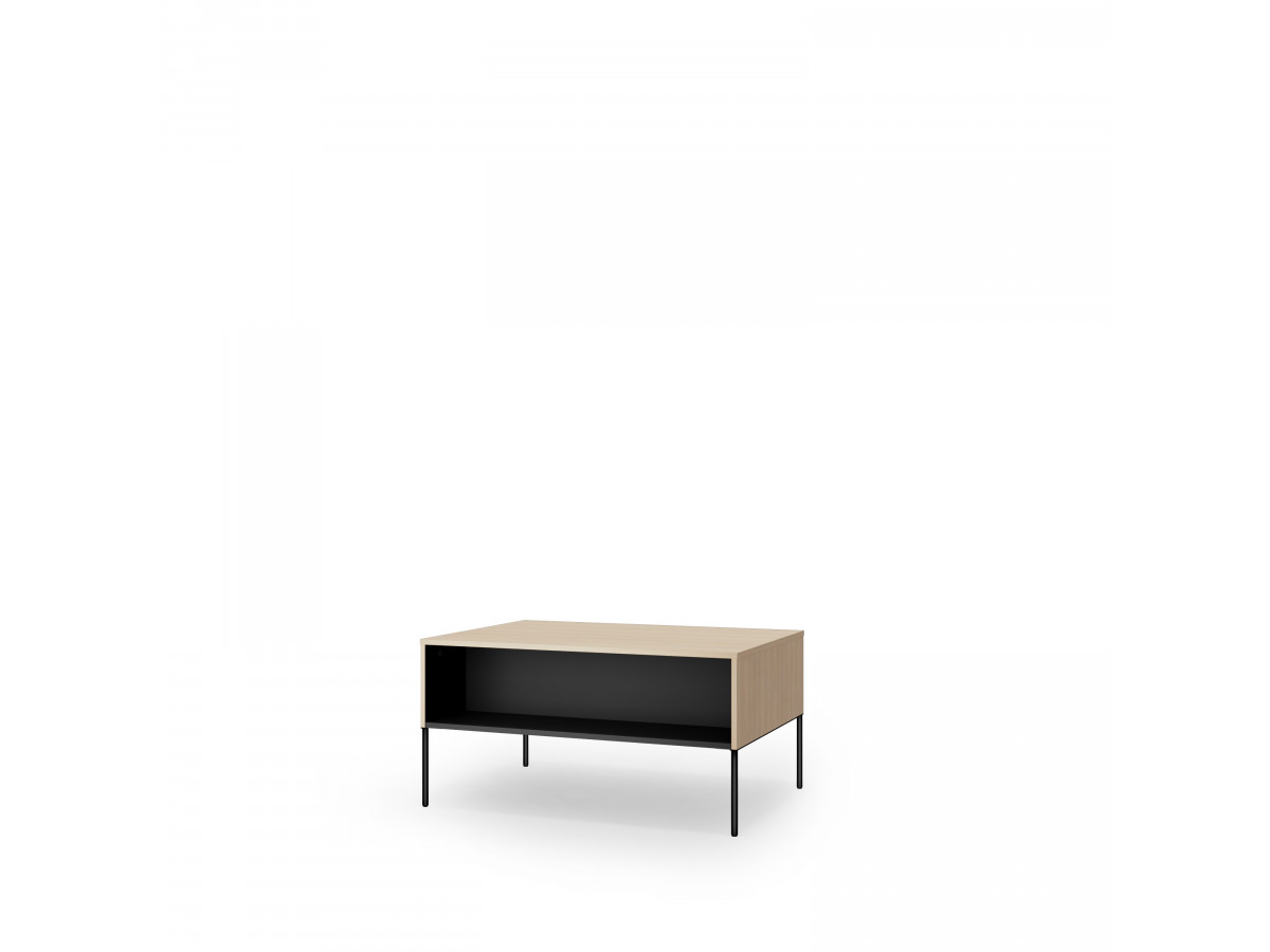Table basse 1 porte FLORE effet chêne — vue 6