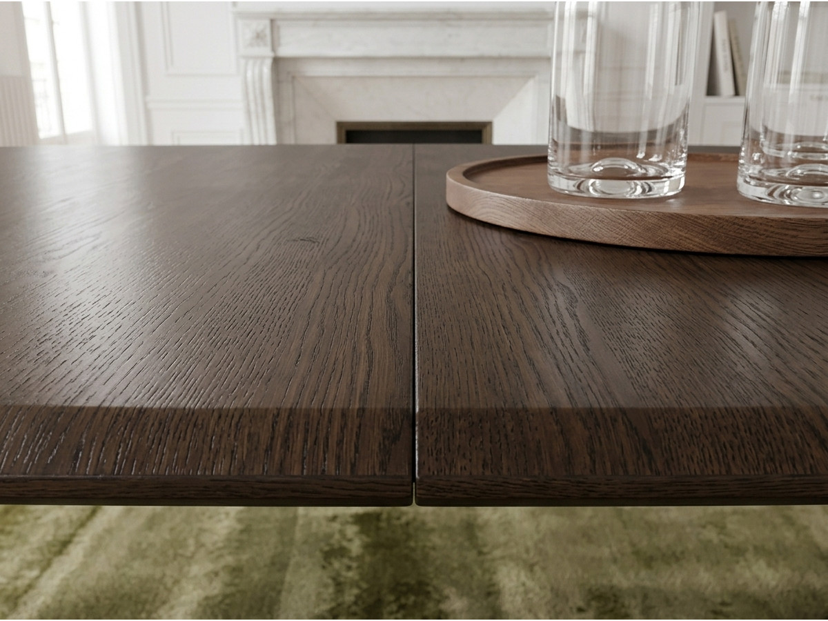 Verlengbare eettafel 220 tot 280 cm GRACE essenhoutfineer