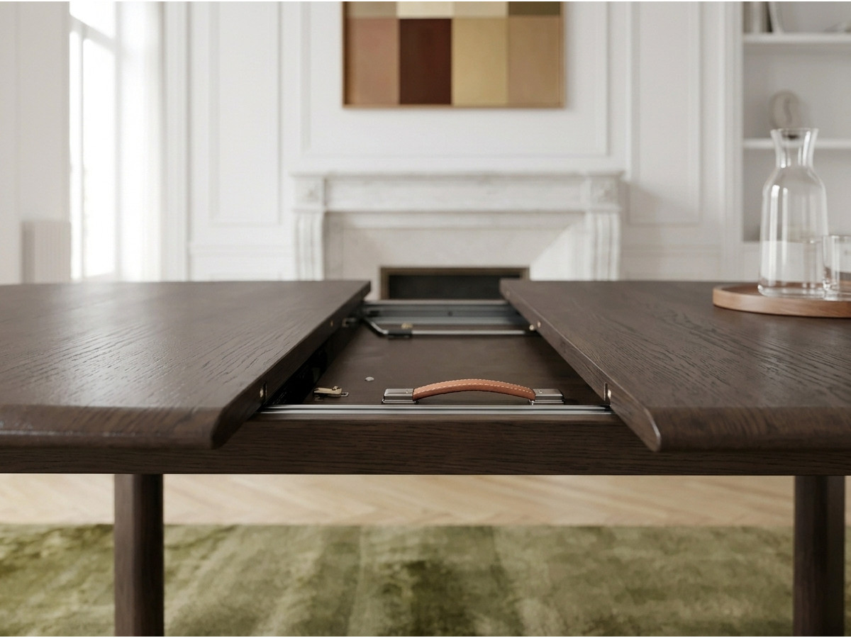 Verlengbare eettafel 220 tot 280 cm GRACE essenhoutfineer