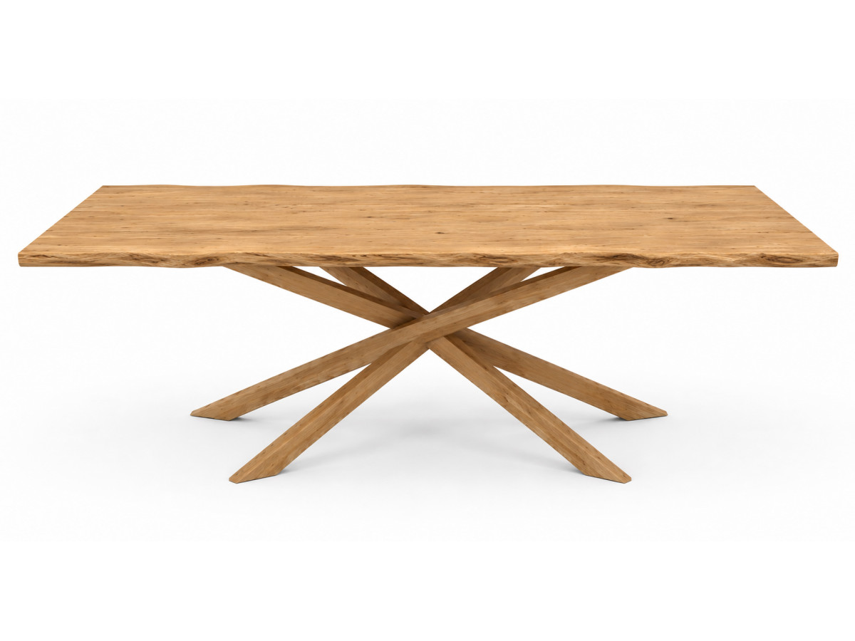 Table à manger extensible ZELIE chêne massif