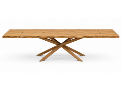 Table à manger extensible ZELIE chêne massif