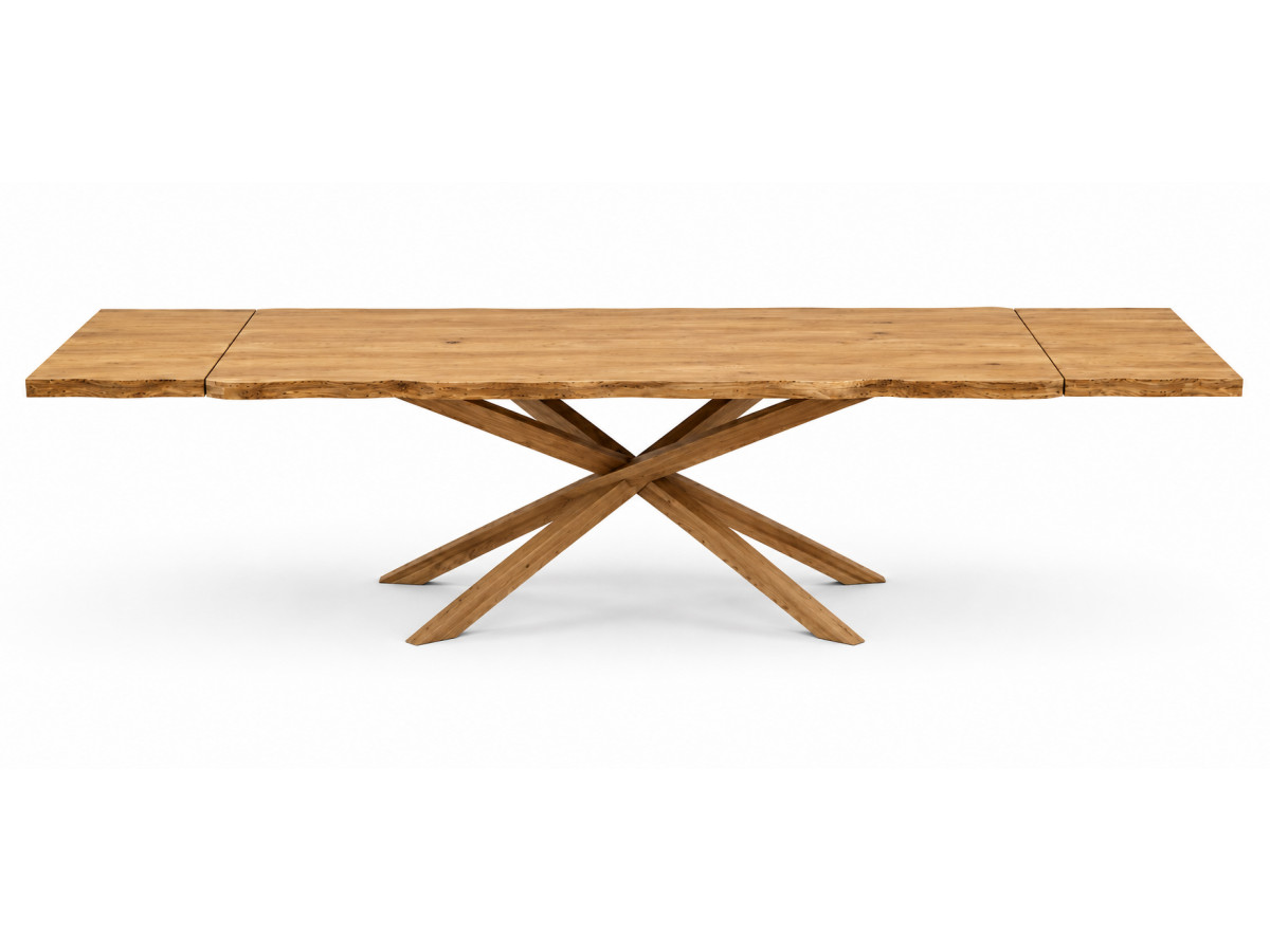 Table à manger extensible ZELIE chêne massif