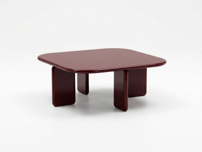 Table basse carrée 88 cm MARINE laquée
