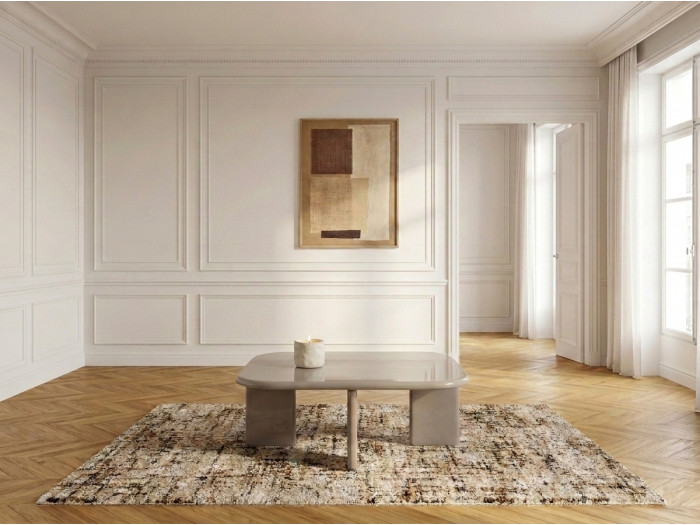Table basse carrée 88 cm MARINE laquée