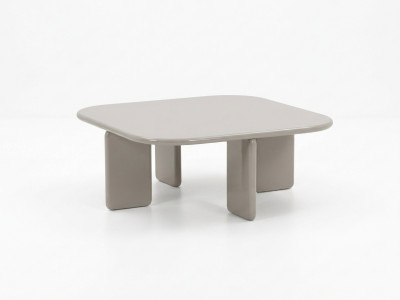 Table basse carrée 88 cm MARINE laquée