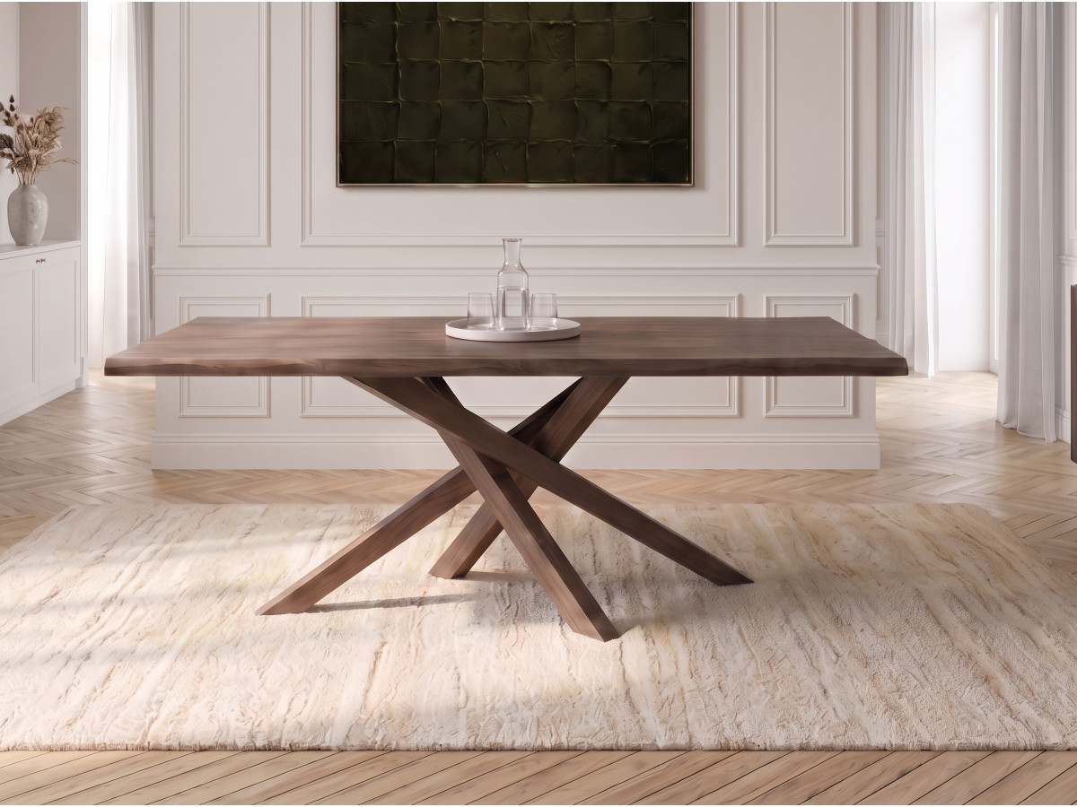 Table à manger extensible TOM chêne massif