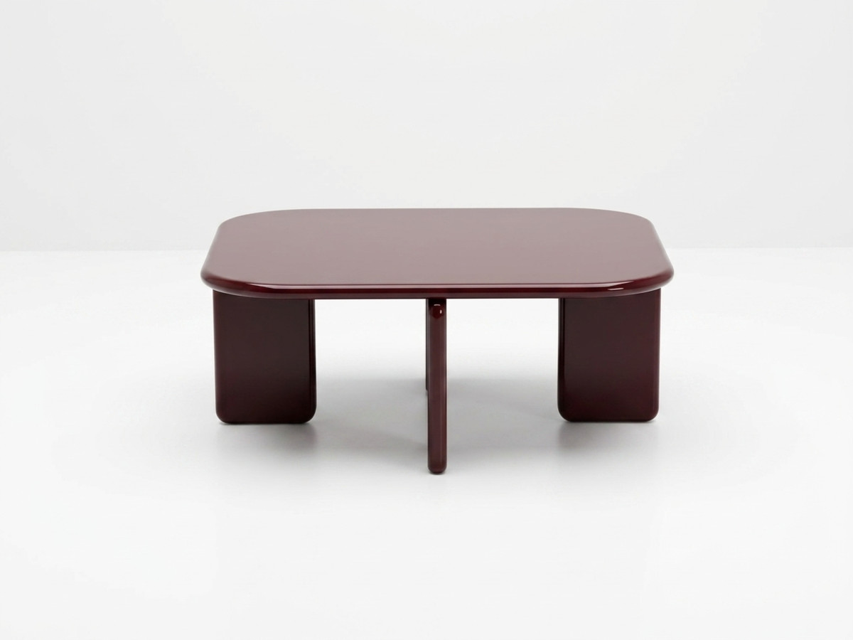Vierkante salontafel 88 cm MARINE gelakt
