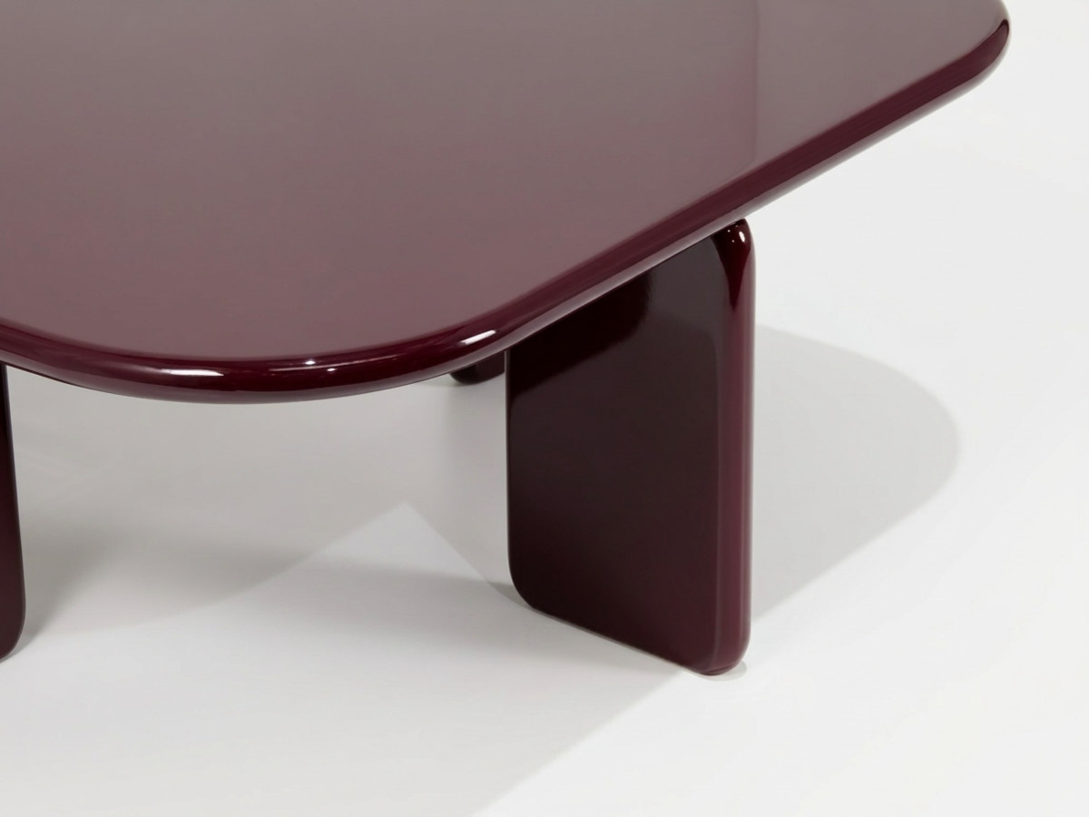 Vierkante salontafel 88 cm MARINE gelakt