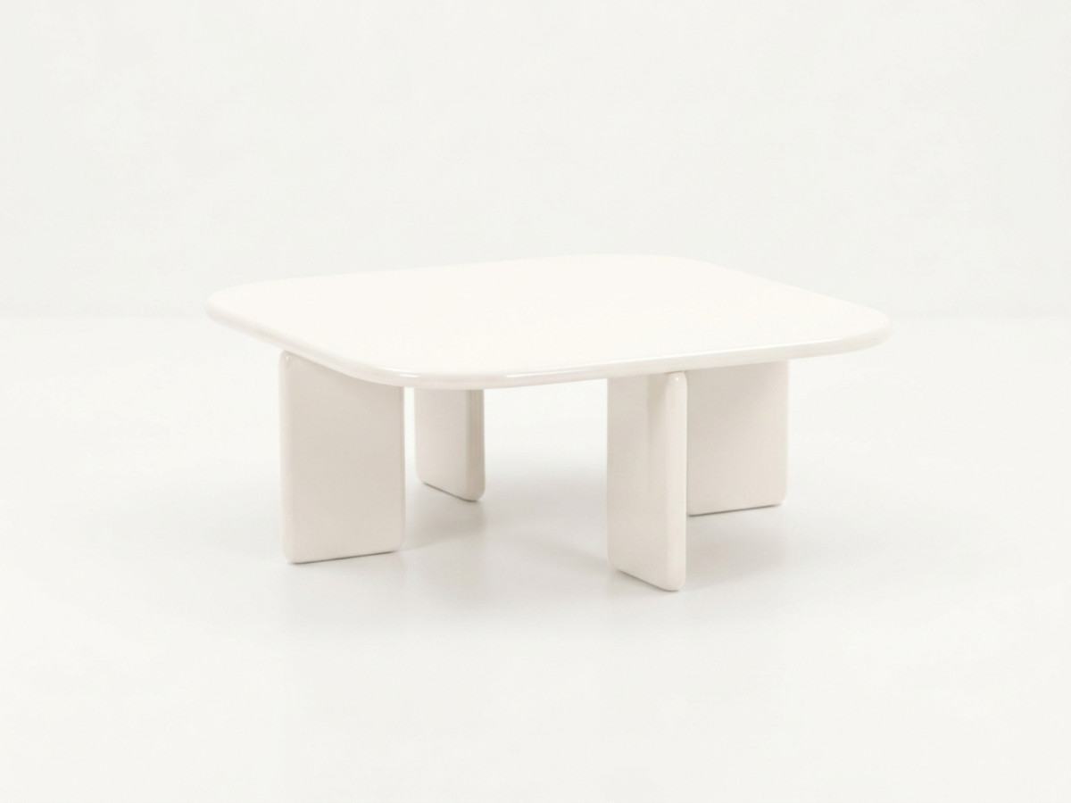 Vierkante salontafel 88 cm MARINE gelakt