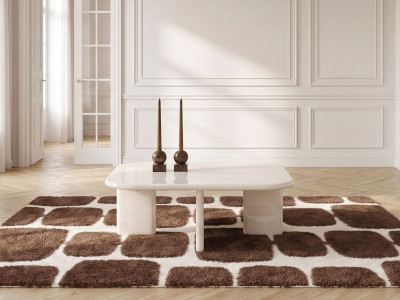 Table basse carrée 88 cm MARINE laquée