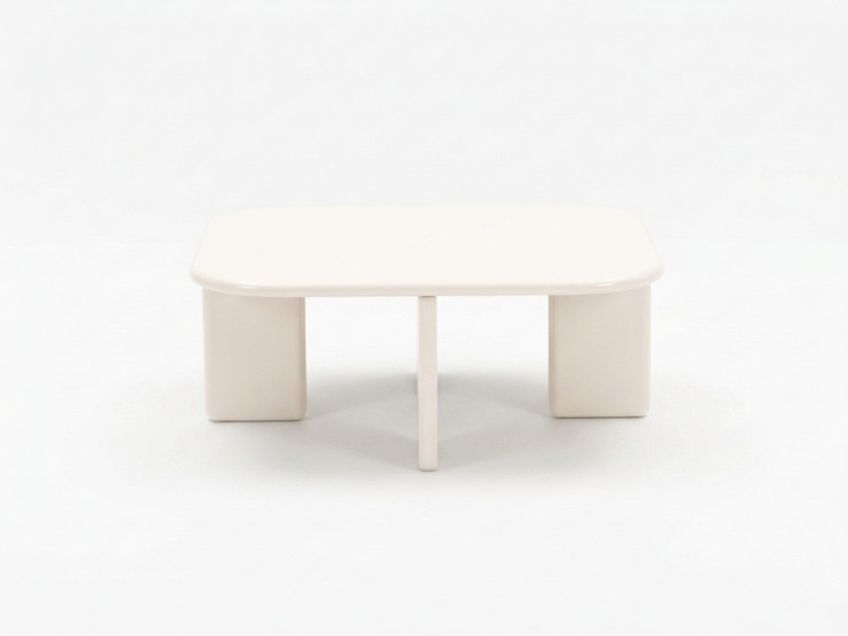 Vierkante salontafel 88 cm MARINE gelakt