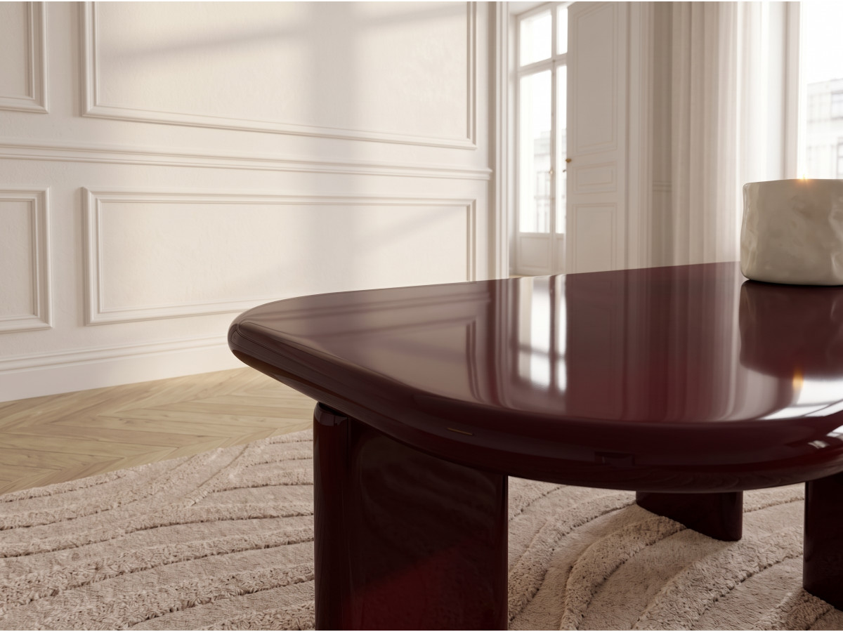 Table basse rectangulaire 120 cm MARINE laquée
