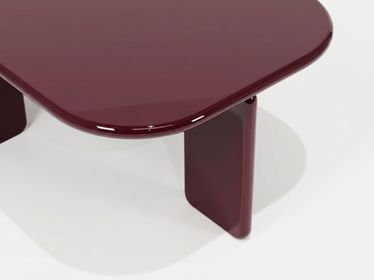 Table basse rectangulaire 120 cm MARINE laquée