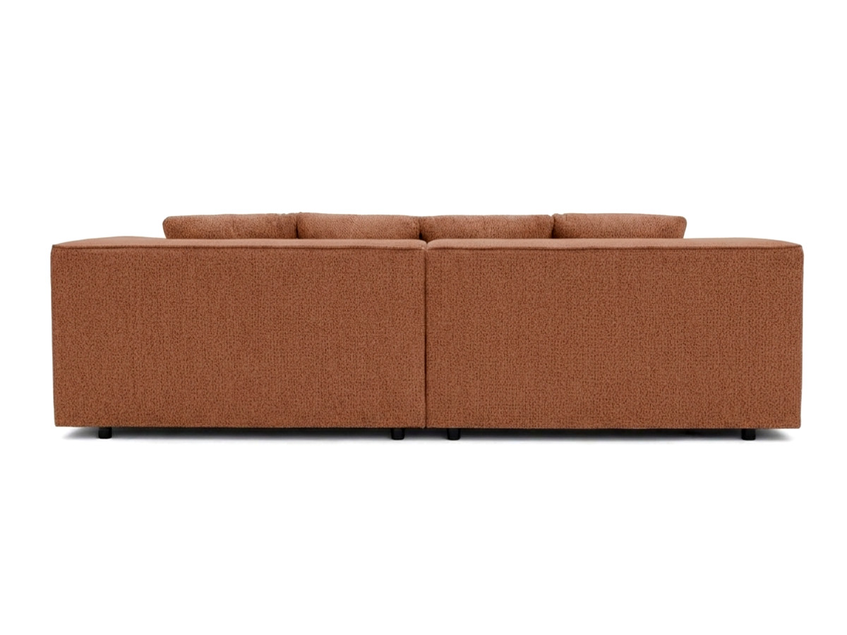 Prosta sofa z podwójną funkcją spania i elektryczną regulacją głębokości CLOVIS, obita gładką tkaniną