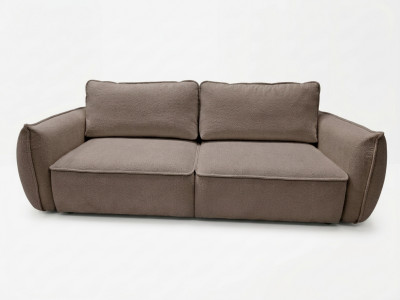 Canapé droit convertible 3 places ESMEE tissu chenille