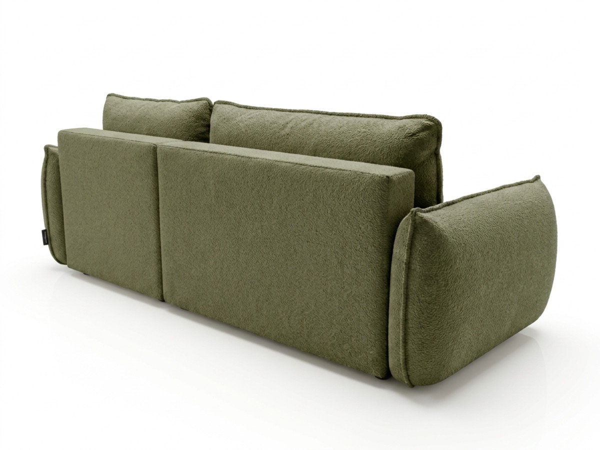 Canapé d'angle convertible réversible ESMEE tissu chenille