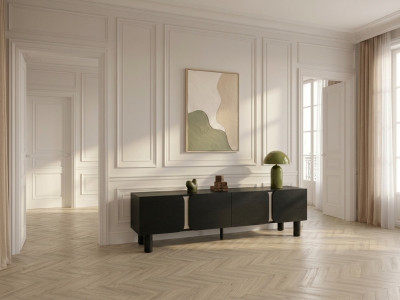 Meuble TV 4 portes 180 cm BRUNO