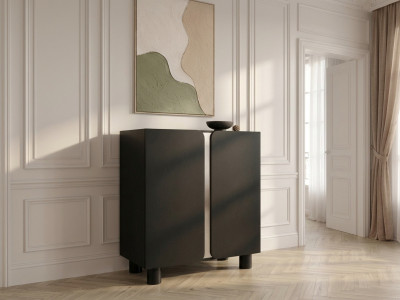 Buffet haut 2 portes 80 cm BRUNO