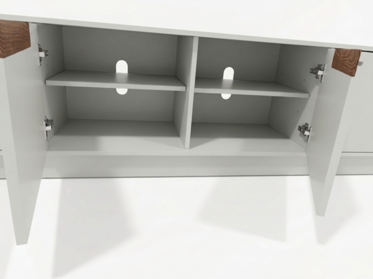 Tv-meubel 4 deuren 200 cm MONCEAU