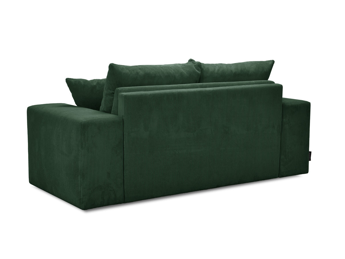 Canapé droit convertible ouverture express VOLTAIRE tissu velours côtelé