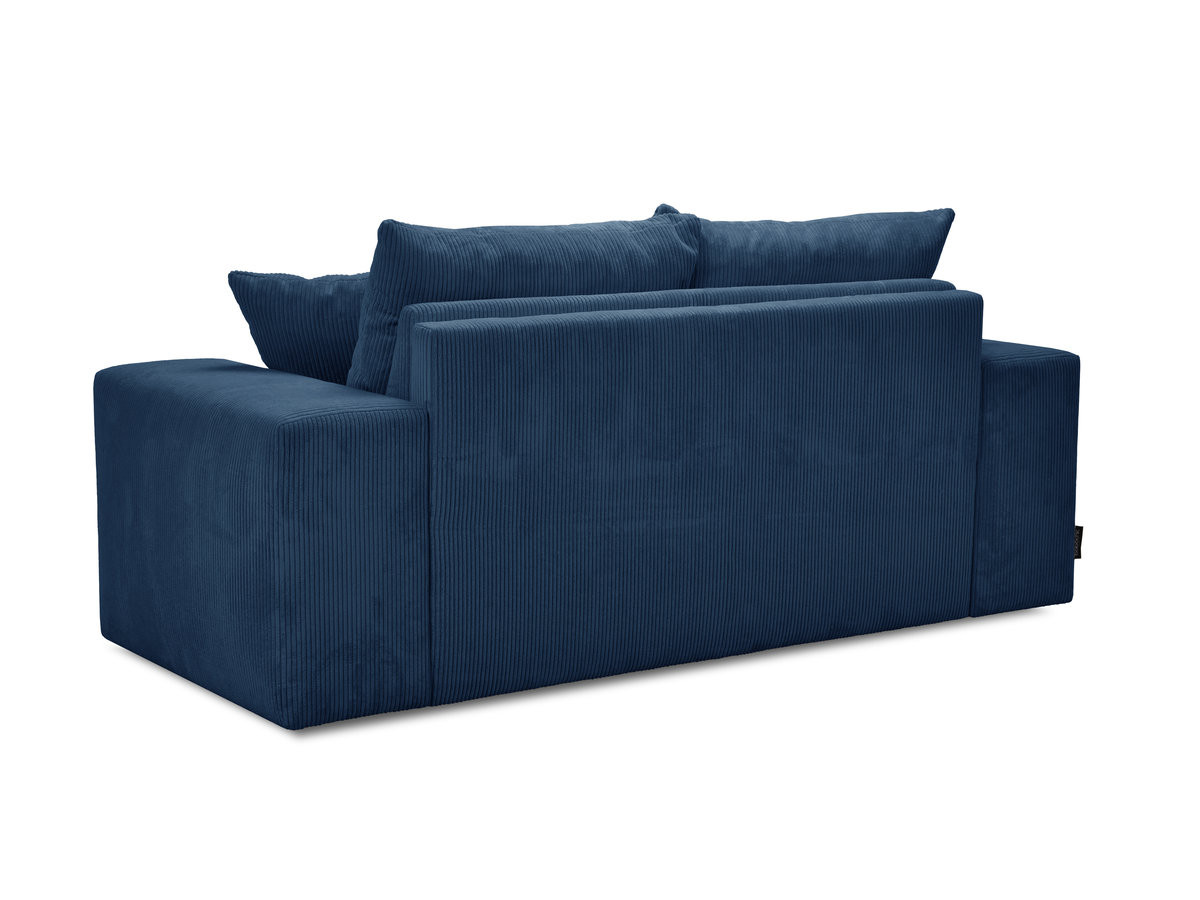 Canapé droit convertible ouverture express VOLTAIRE tissu velours côtelé