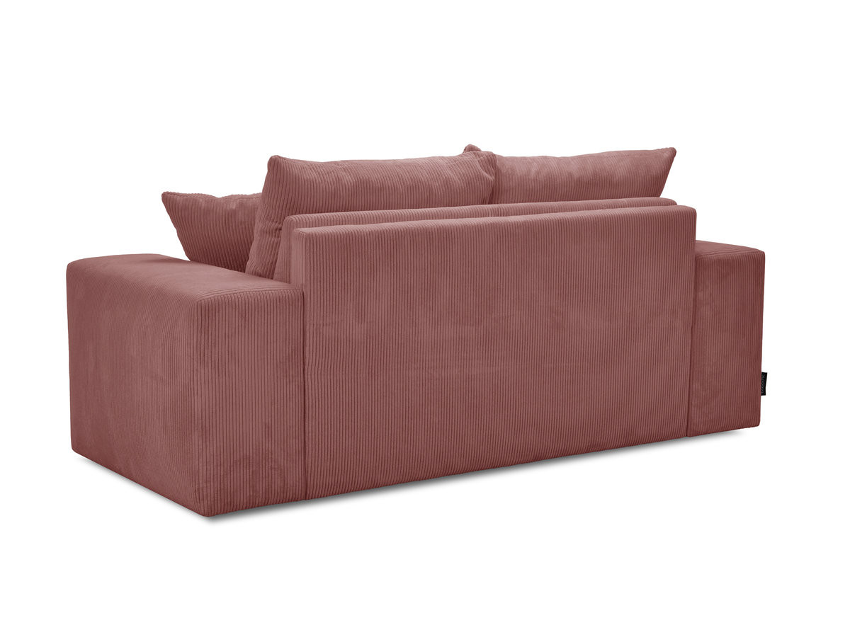 Canapé droit convertible ouverture express VOLTAIRE tissu velours côtelé