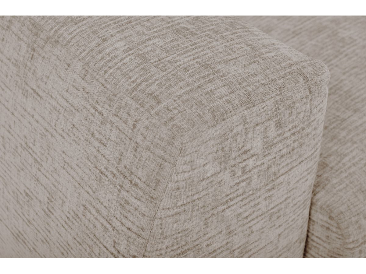 Canapé d'angle réversible convertible coffre HUGO ouverture express tissu texturé