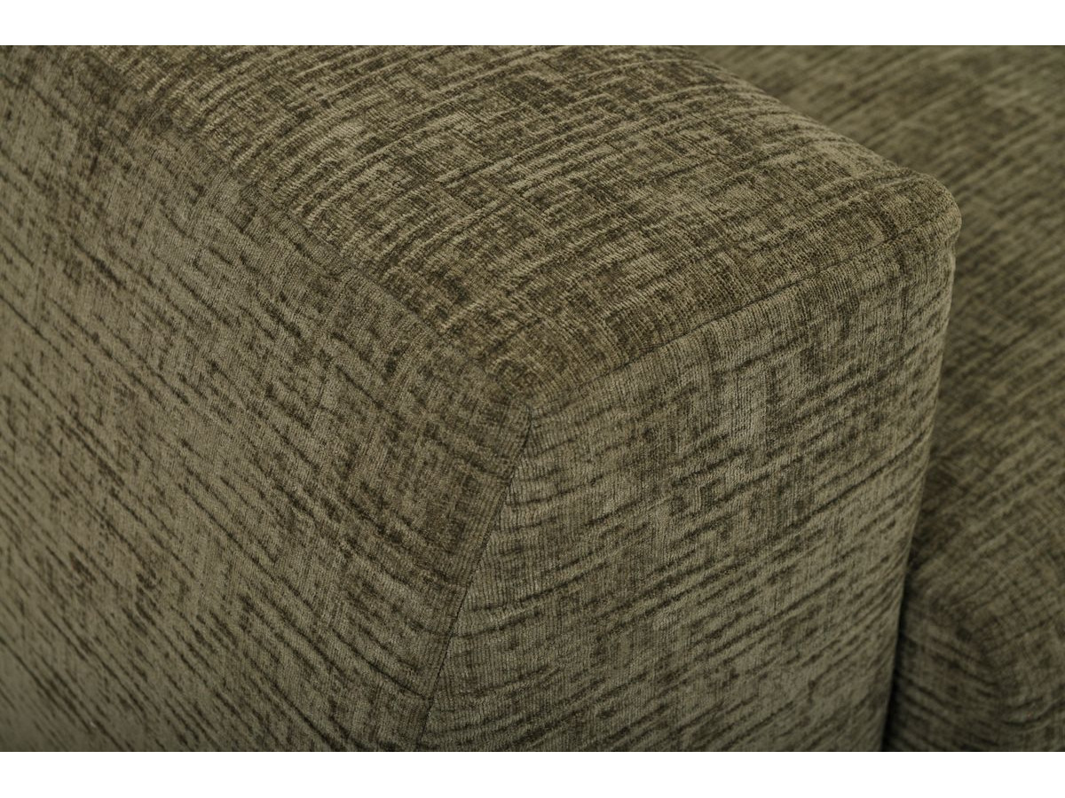Canapé d'angle réversible convertible coffre HUGO ouverture express tissu texturé