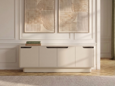 Meuble TV 4 portes 200 cm MONCEAU