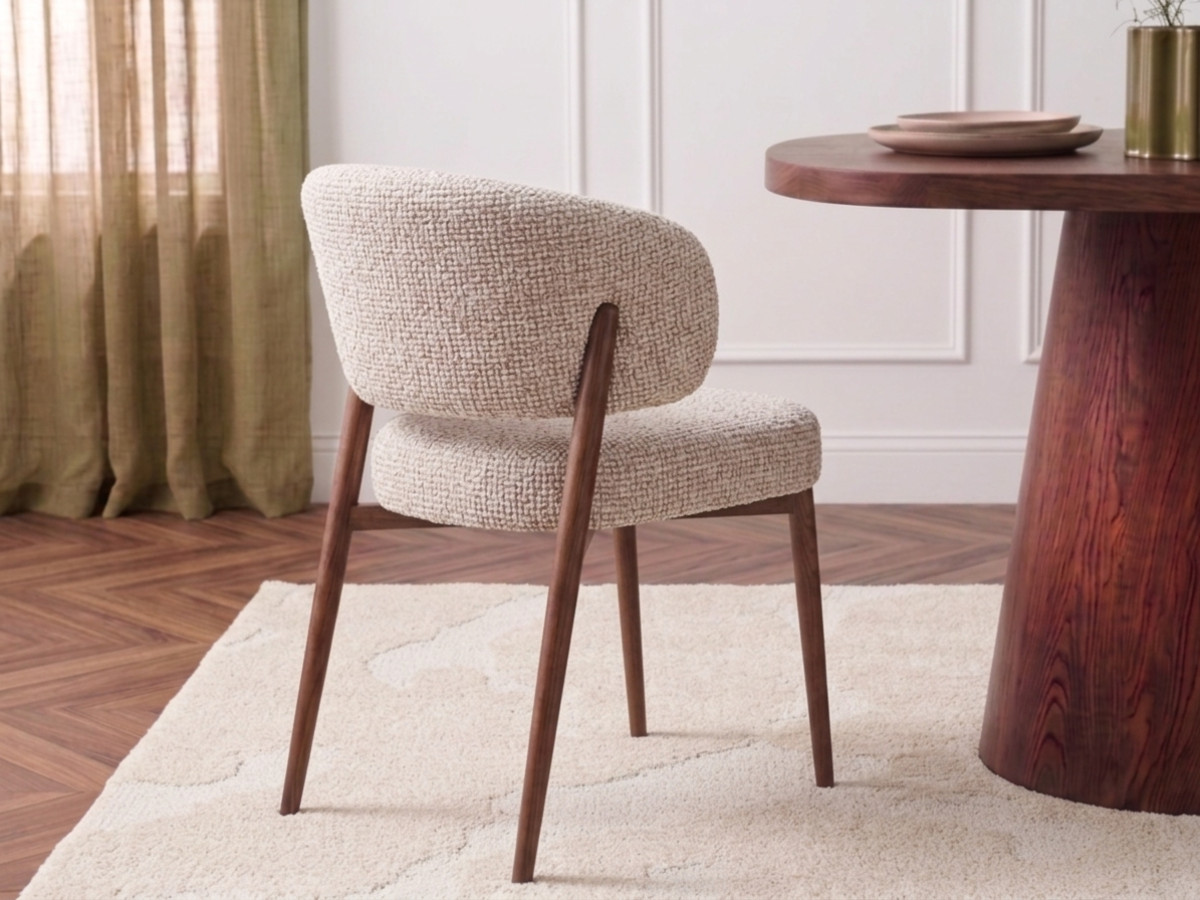 Set van 2 stoelen RHEA in tweedstof