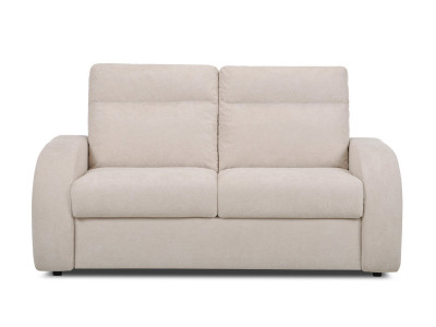 Canapé droit convertible VALERY ouverture express tissu chenille