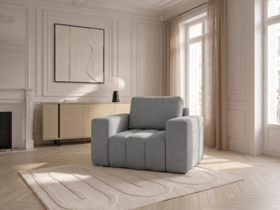 Fauteuil MAXENCE tissu chiné