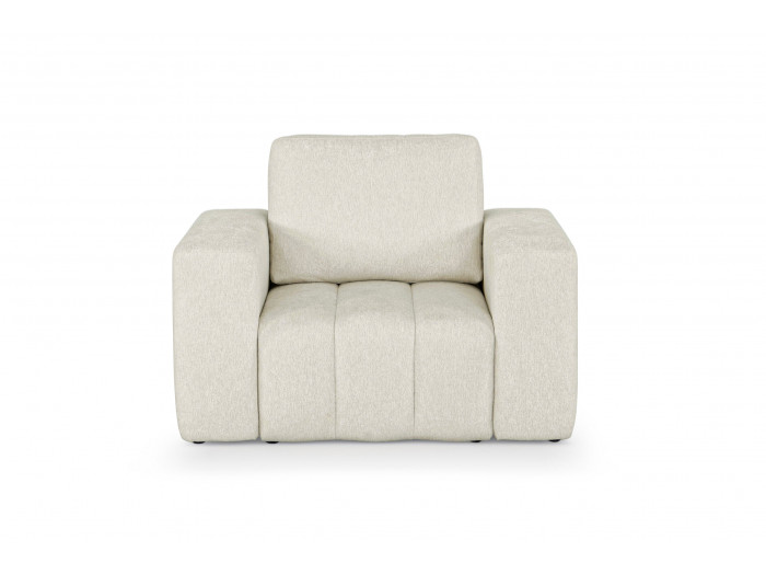 Fauteuil MAXENCE tissu chiné