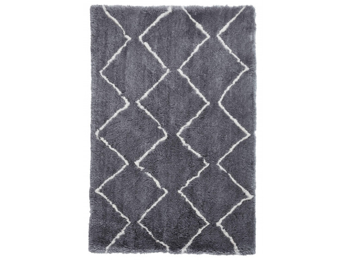 Tapis shaggy XIMO motif berbère