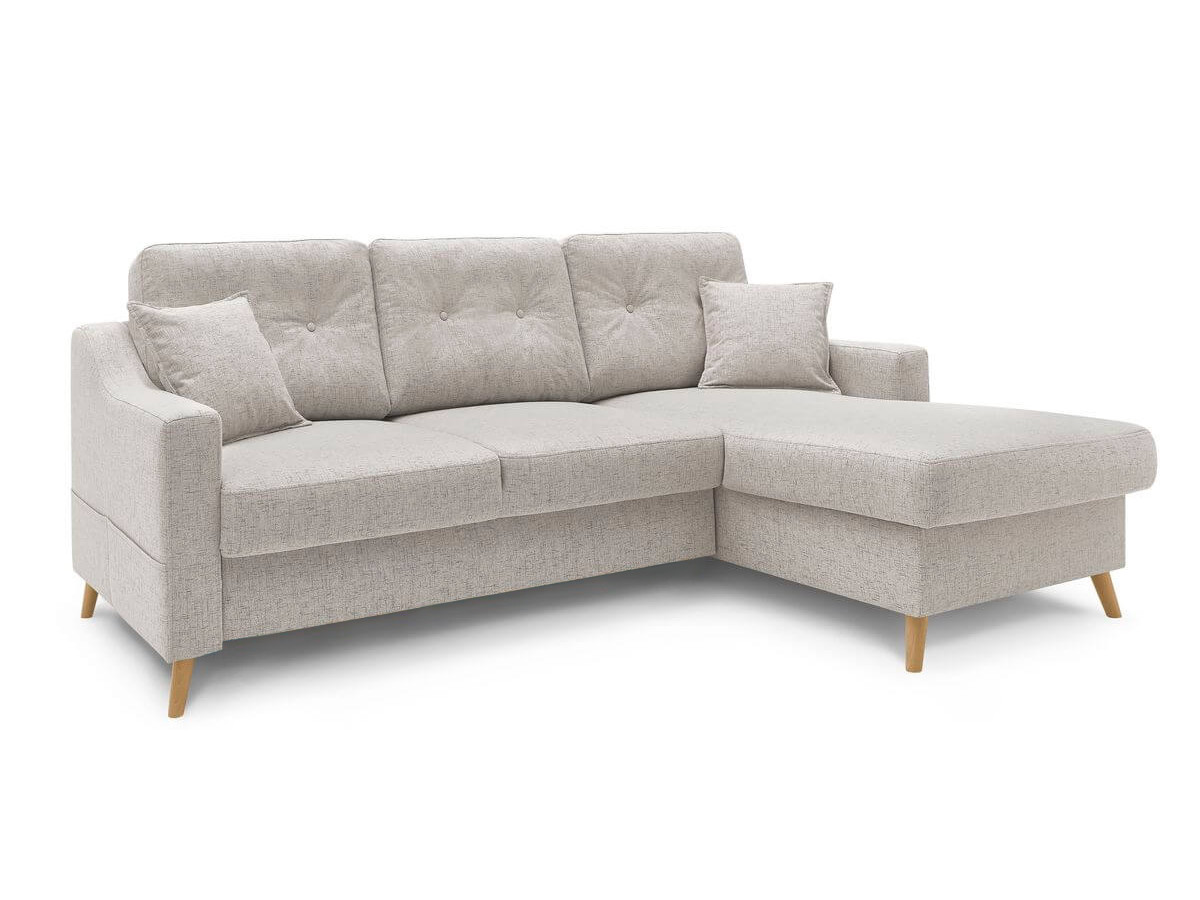 Canapé d'angle convertible coffre SWEDEN