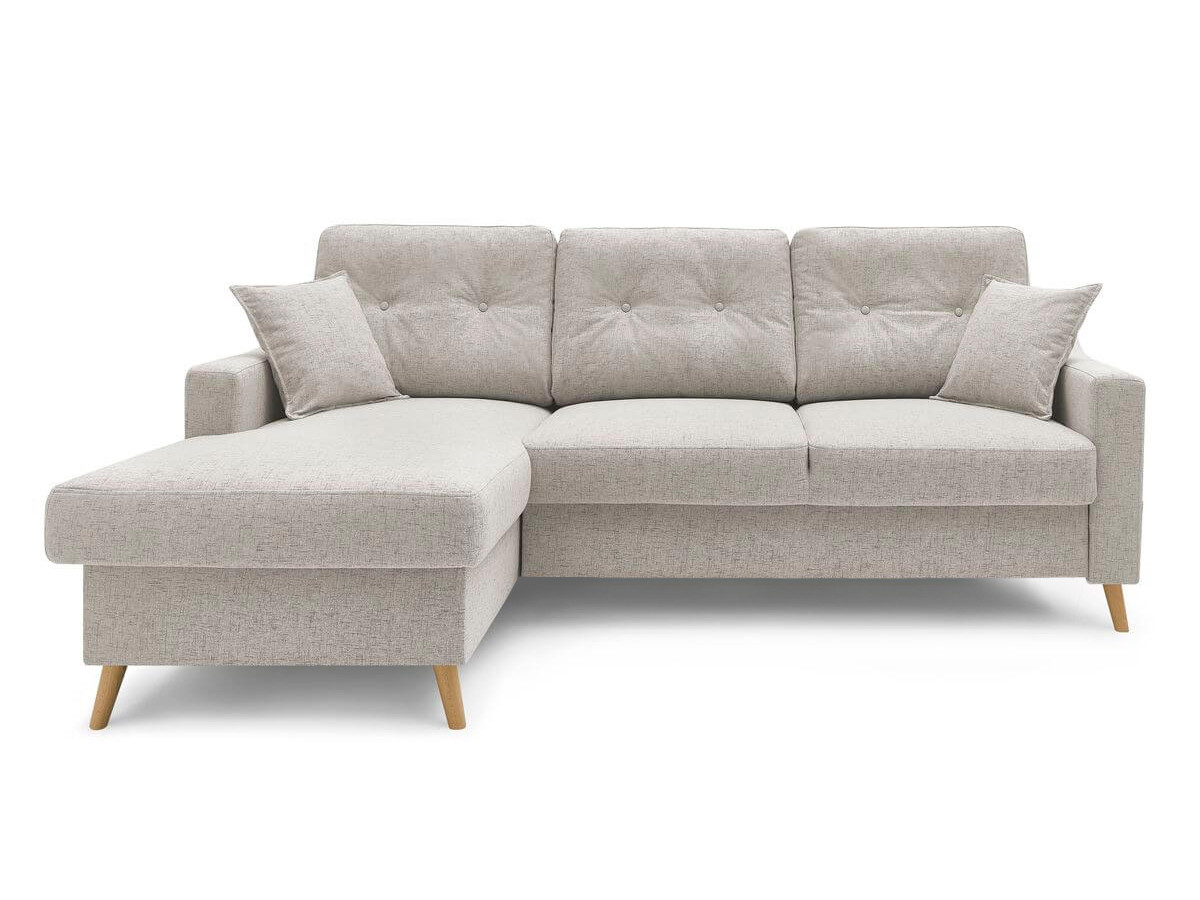 Canapé d'angle convertible coffre SWEDEN