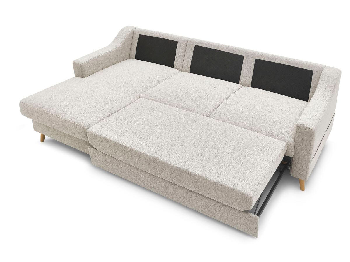Canapé d'angle convertible coffre SWEDEN