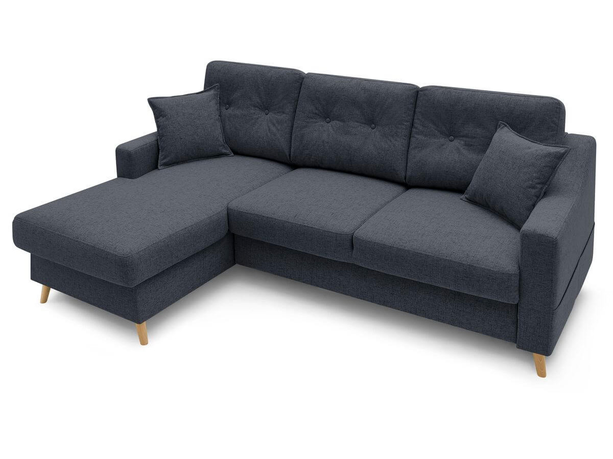 Canapé d'angle convertible coffre SWEDEN
